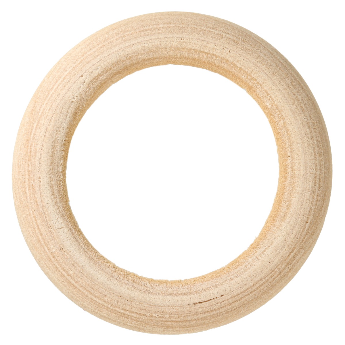 Vintage Macramé Carved Wood? Face Bead Necklace