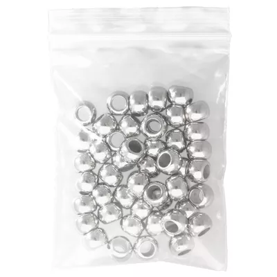 30 tíbet plata perlas metal spacer latón metal cubo de perlas 4mm Best f201 